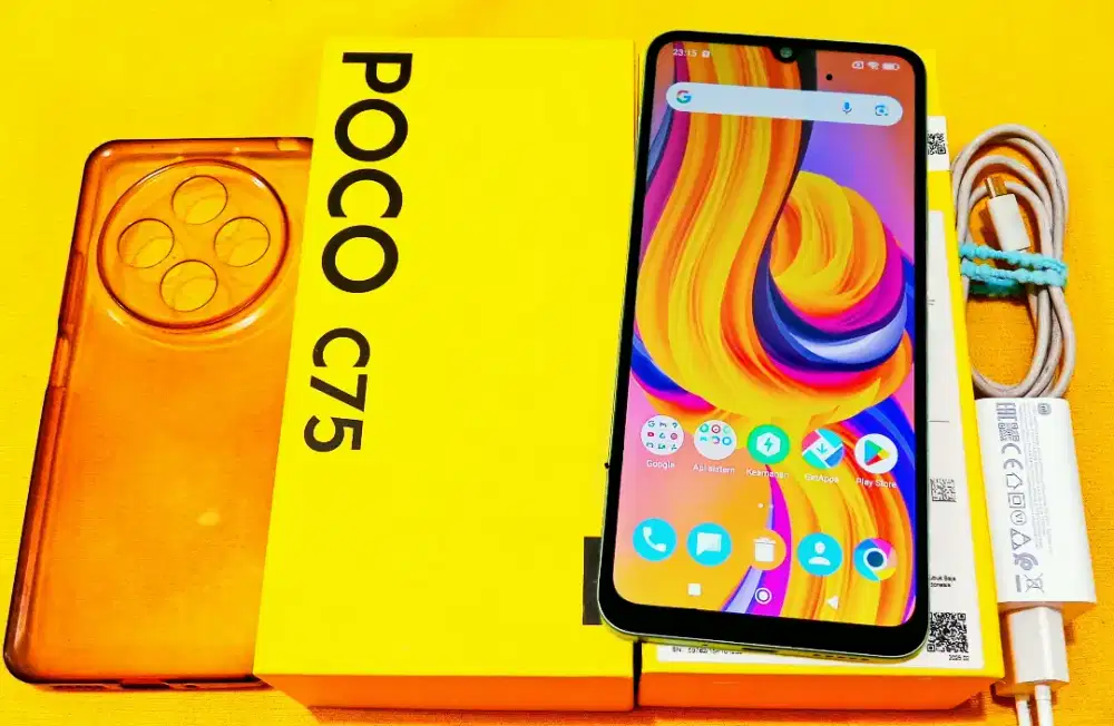 POCO C75 6+6GB/128GB LENGKAP ORI