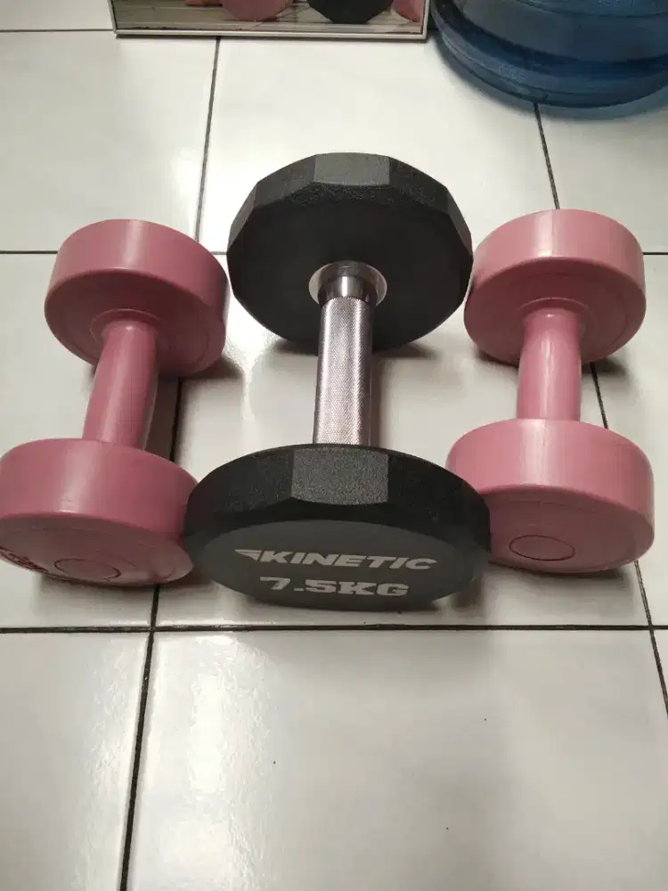 Barbel skinetic 7,5 kg dan 2 kg
