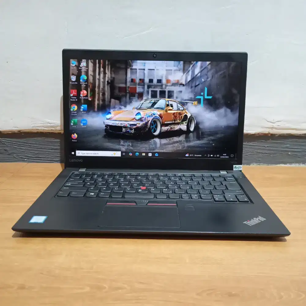 Laptop bekas Lenovo Thinkpad T470S Intel Core i5-Gen7 Ram 8 GB