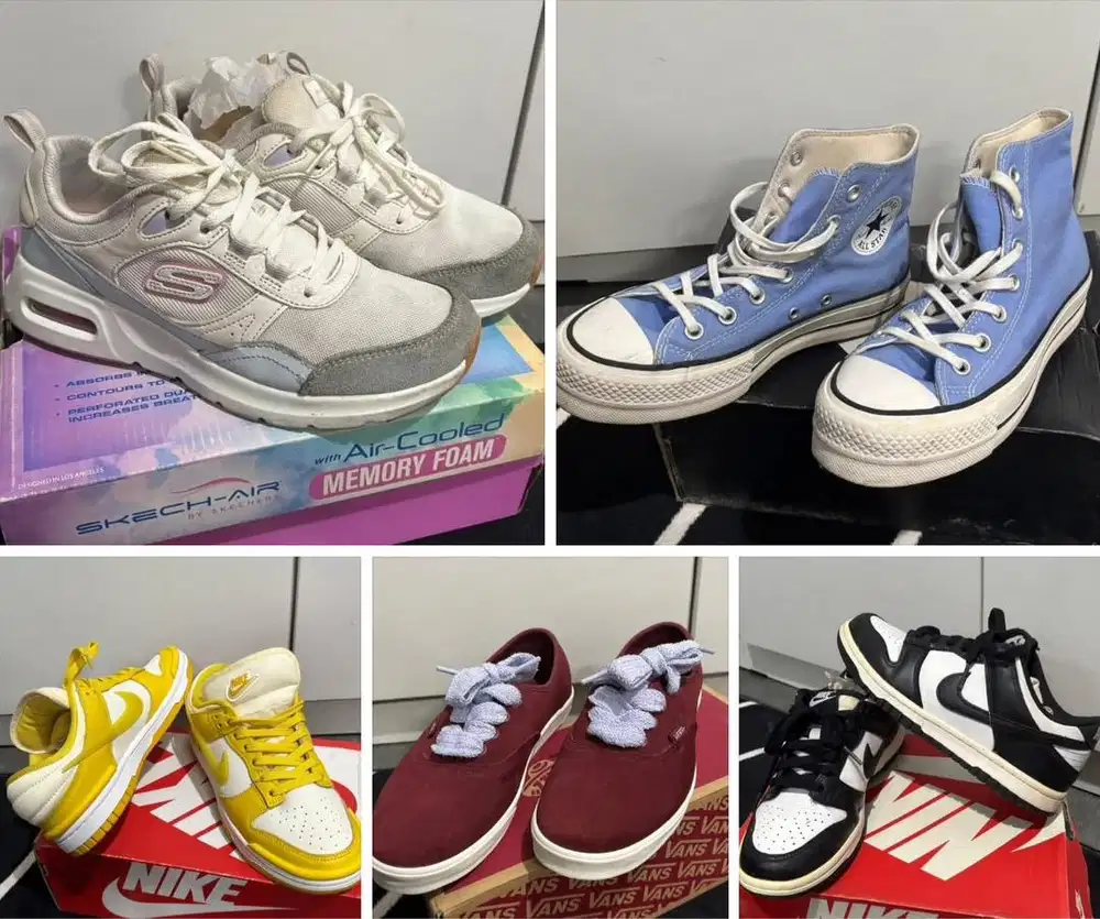 Jual sepatu anak dan dewasa untuk cewe