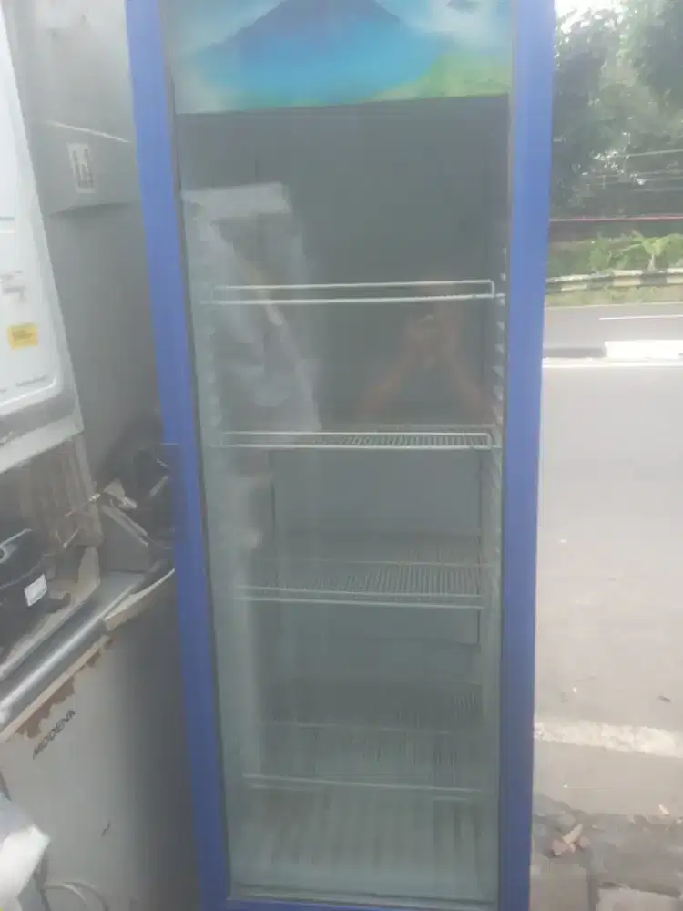 Di jual Shocase jumbo 350 liter merk KLIMASAN normal