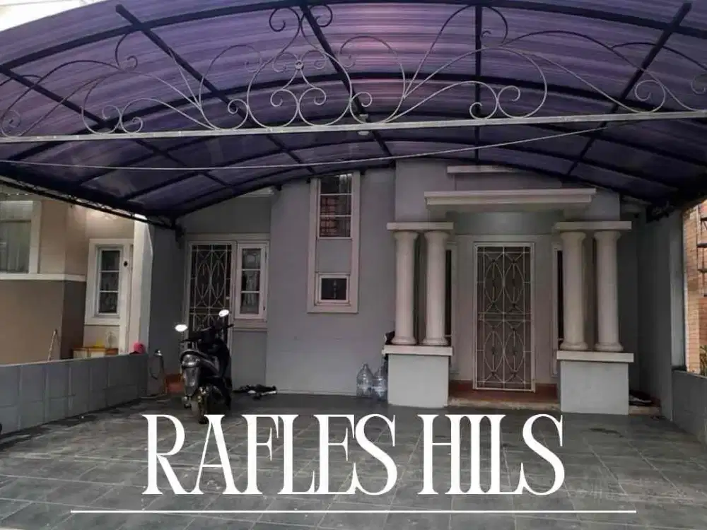 disewakan rumah di rafles hills