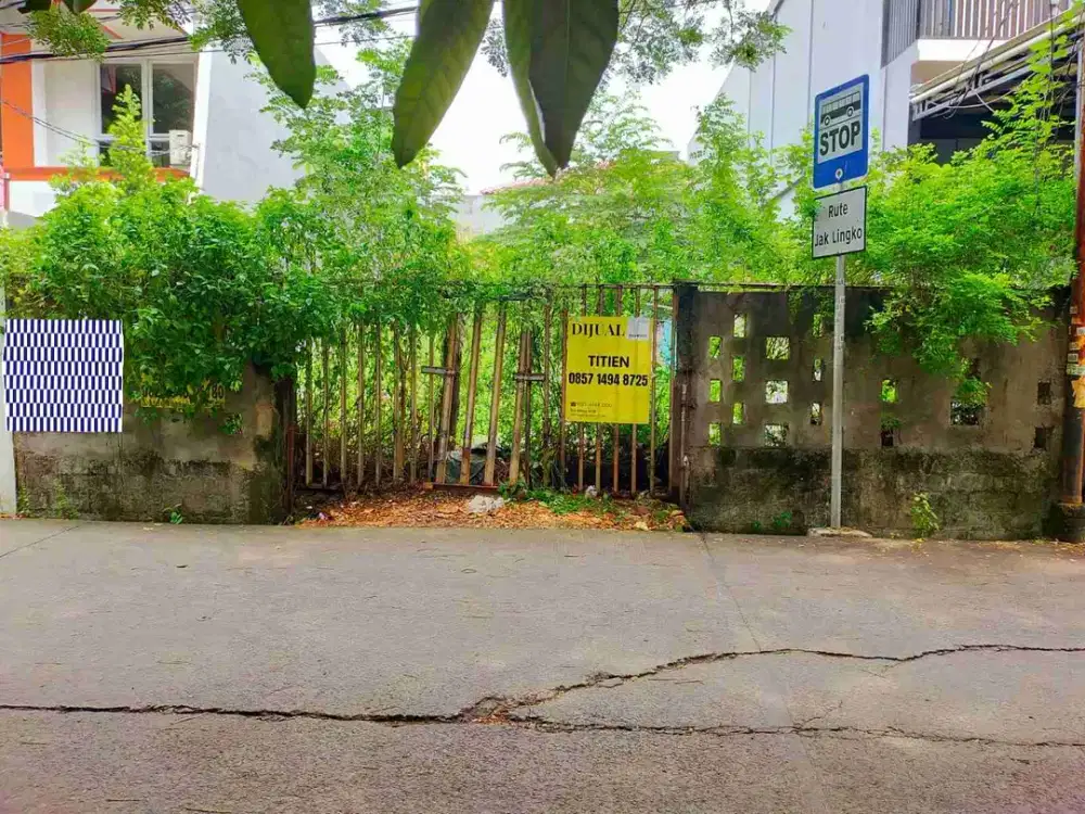 Dijual kavling tanah di Kelapa Gading hadap Timur, jalan 3 mobil