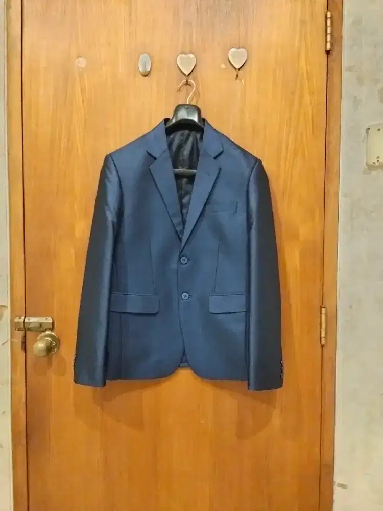 Jas 1 stel baru warna navy size m