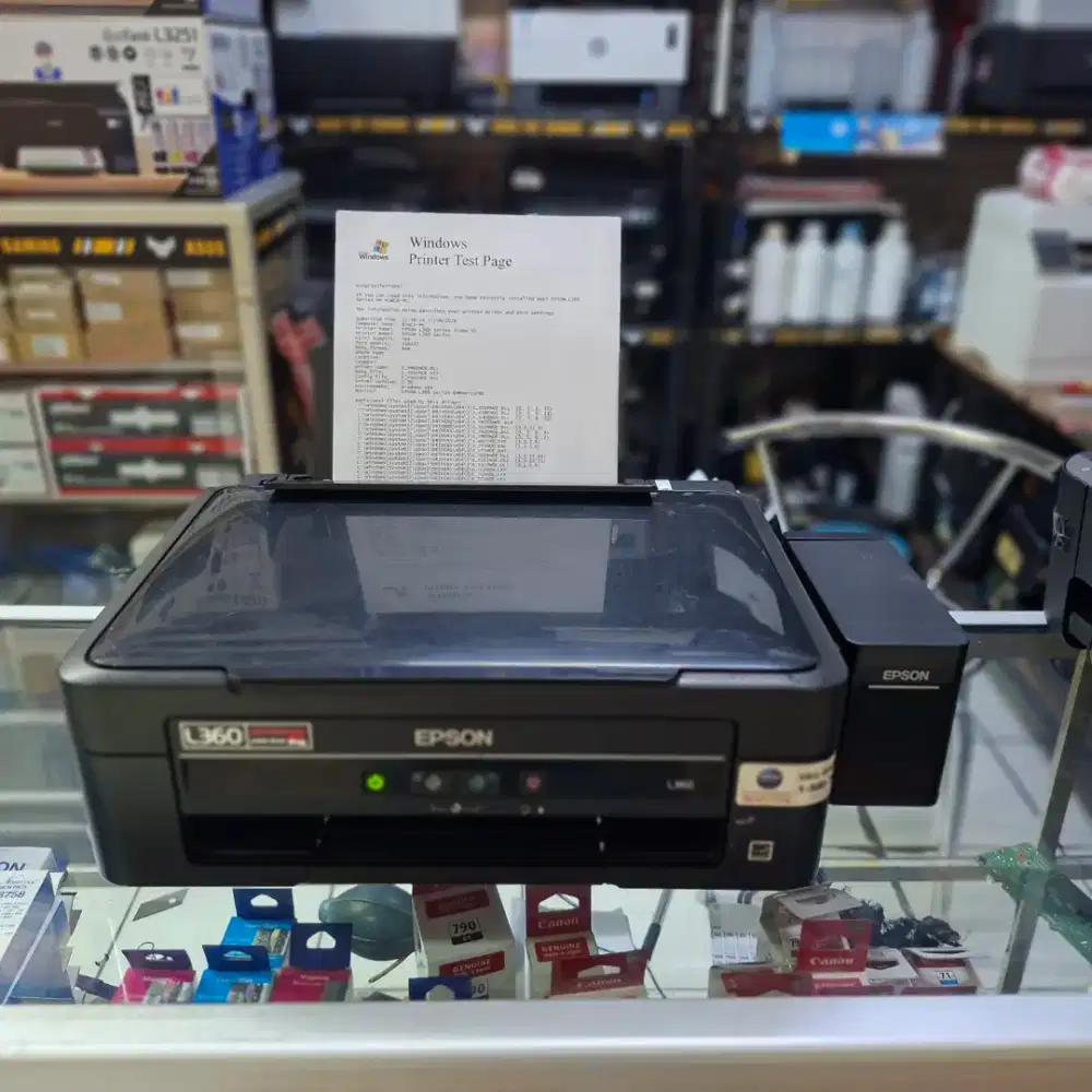 Printer epson L360 print scan copy bergaransi