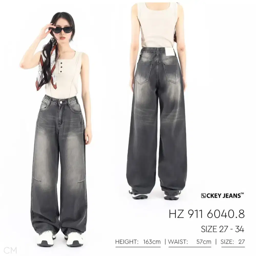 Celana ckey Straight & Cutbray