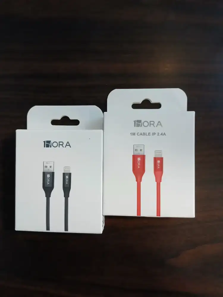 1HORA Kabel Data CAB250 2.4A USB to IP Cable Lightning USB