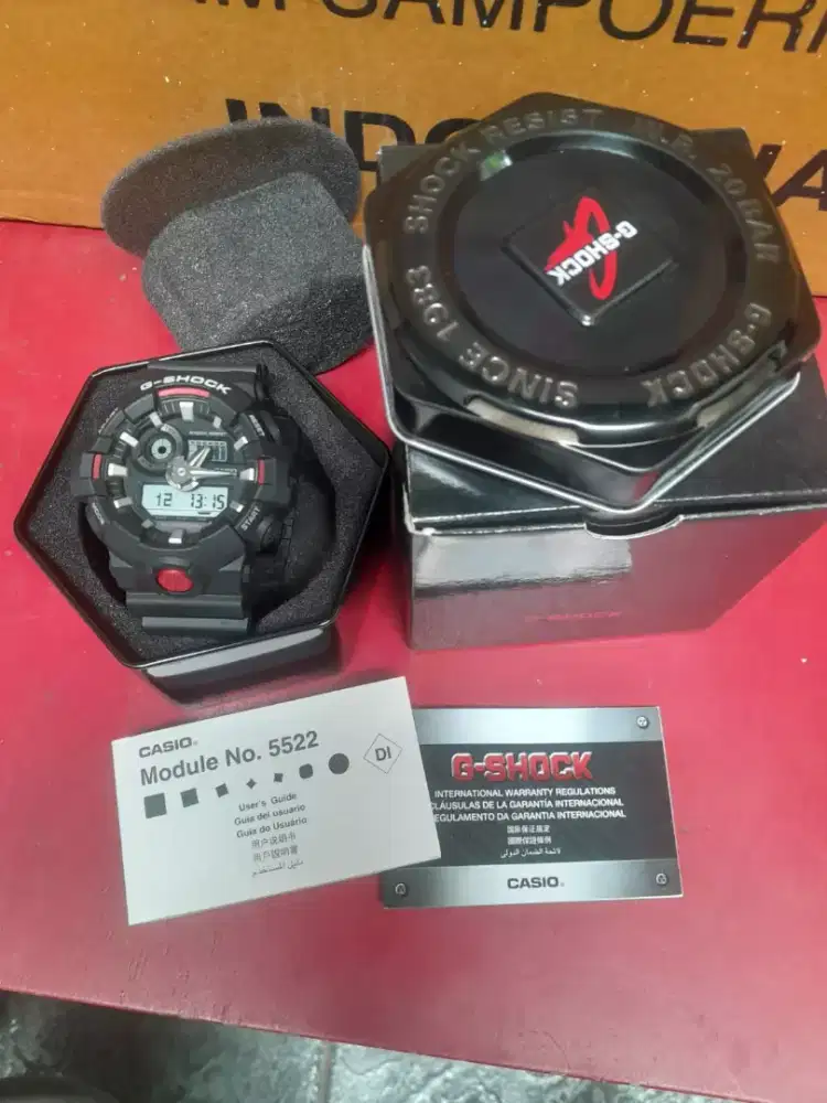 Casio G-Shock ga 700 mulus no minus fungsi smua
