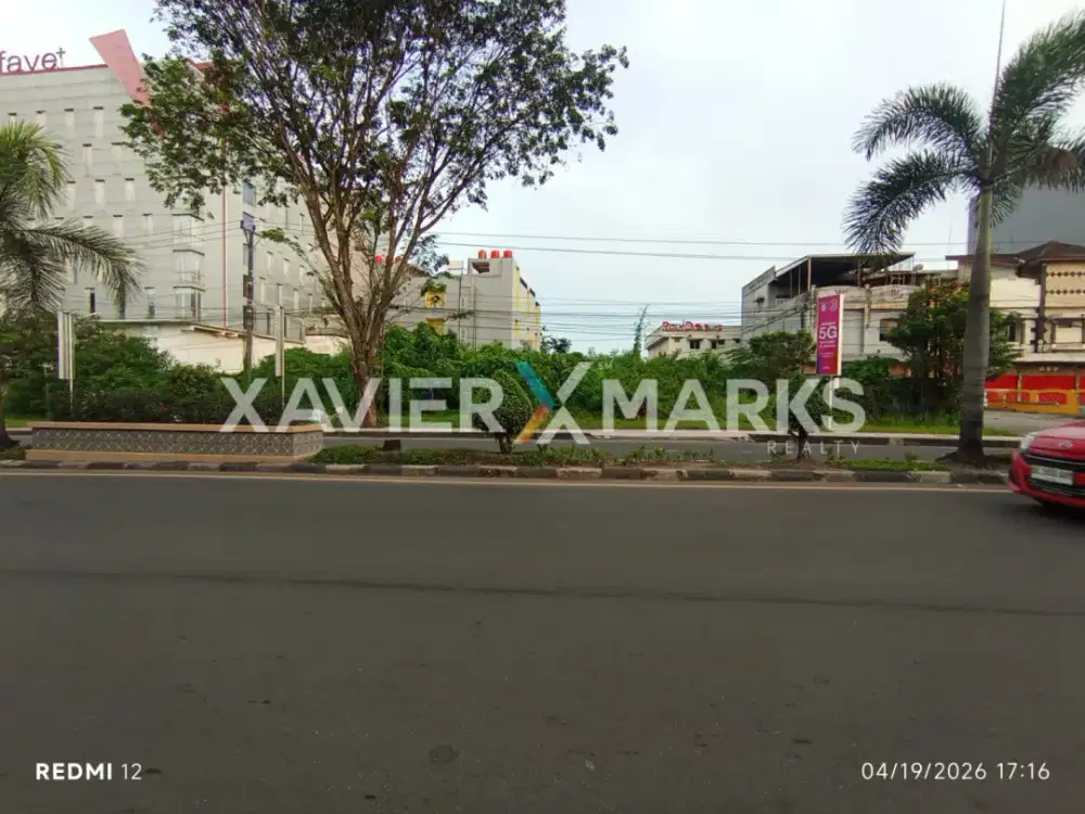 Tanah 2100m2 Di Basuki Rahmat Palembang