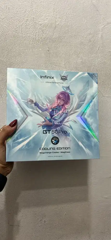 Infinix GT 50 PRO 5G 12/256 Segelbox . Garansi resmi free coller