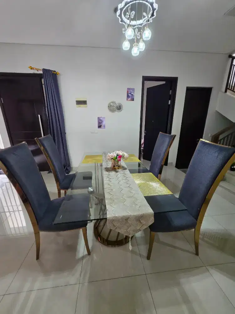 JUAL MEJA MAKAN SET MEWAH INFORMA