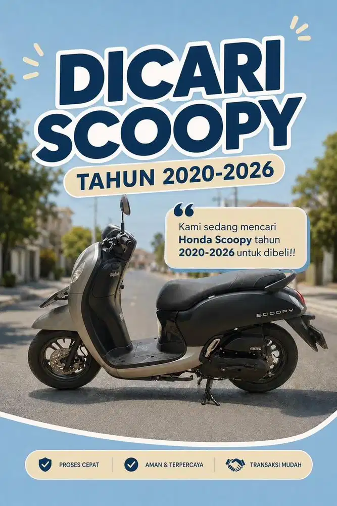 mau beli scoopy