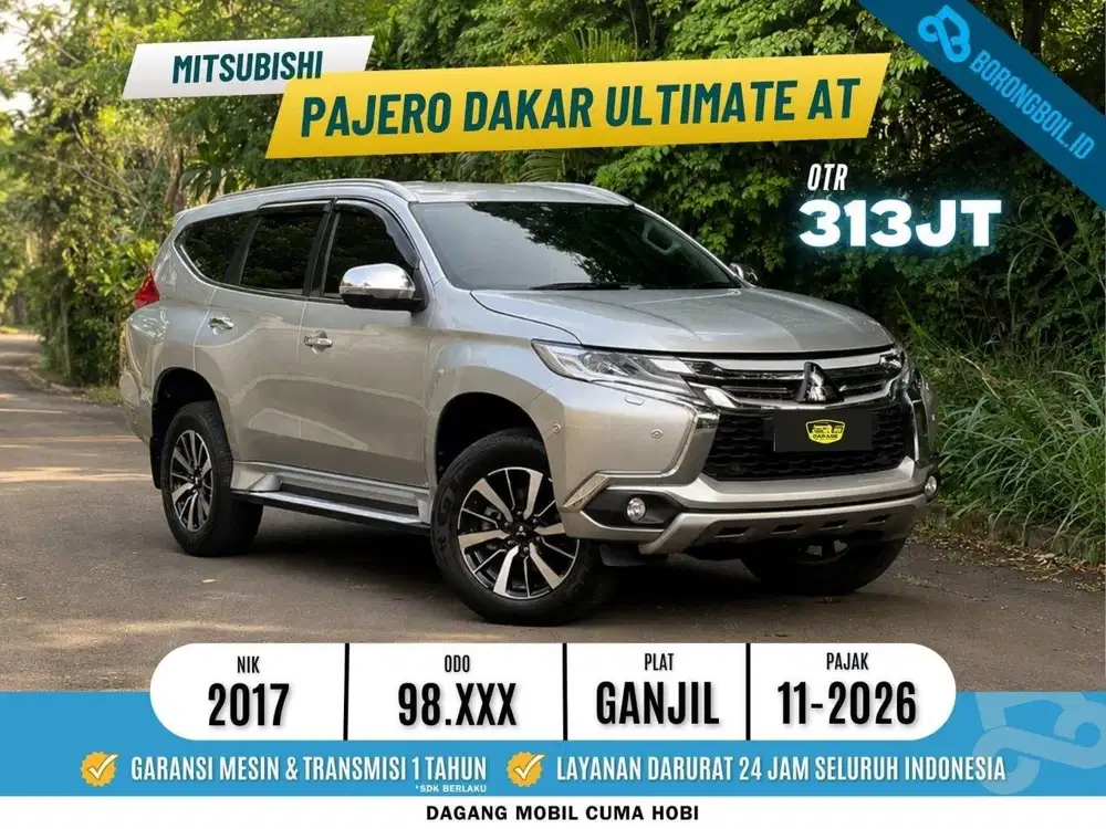 TERMURAH!!PAJERO DAKAR ULTIMATE AT 2017 FREE BARCODE