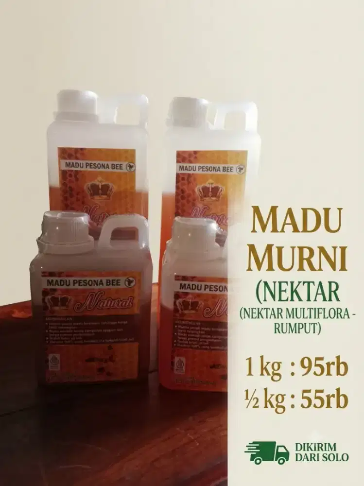 Madu Asli Murni Multiflora