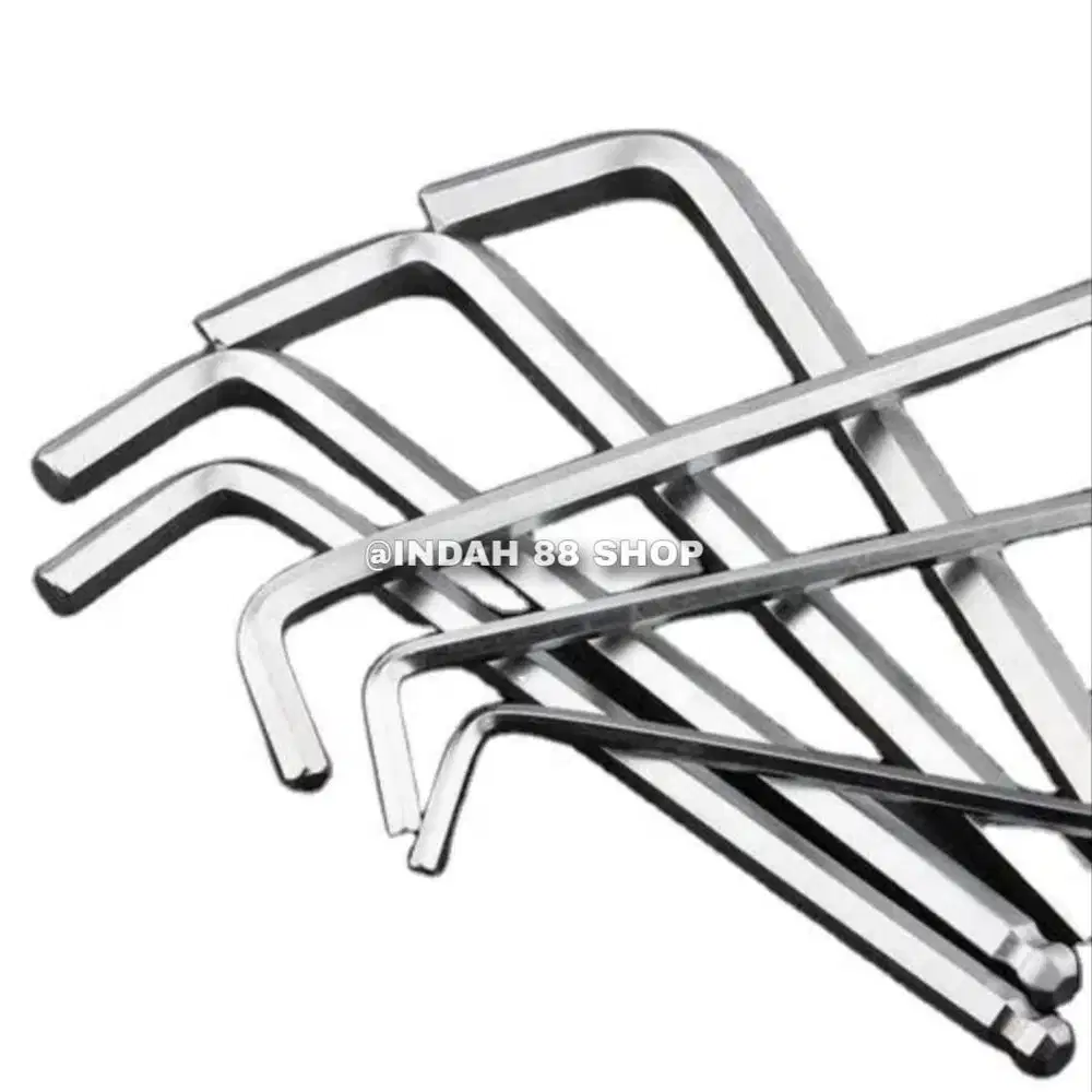 Hex Key Wrench Set / Kunci L Set Murah