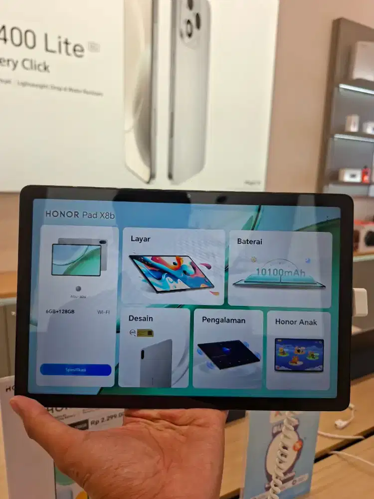 Honor pad x8b 4/128 atau 6/128