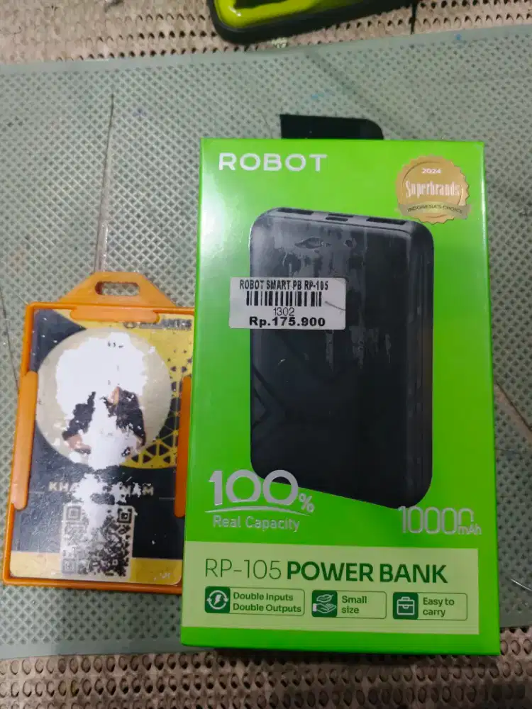 POWERBANK ROBOT RP-105 10.000Mah Small Size