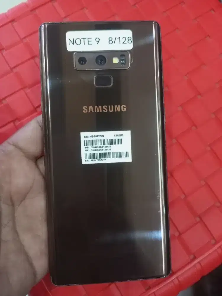 Samsung note 9 ram 8/128 SEIN