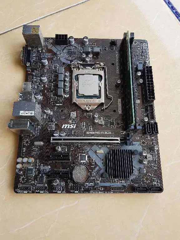 Sepaket Intel G5400 | MSI H310M PRO-VH PLUS | Ram 8GB DDR4