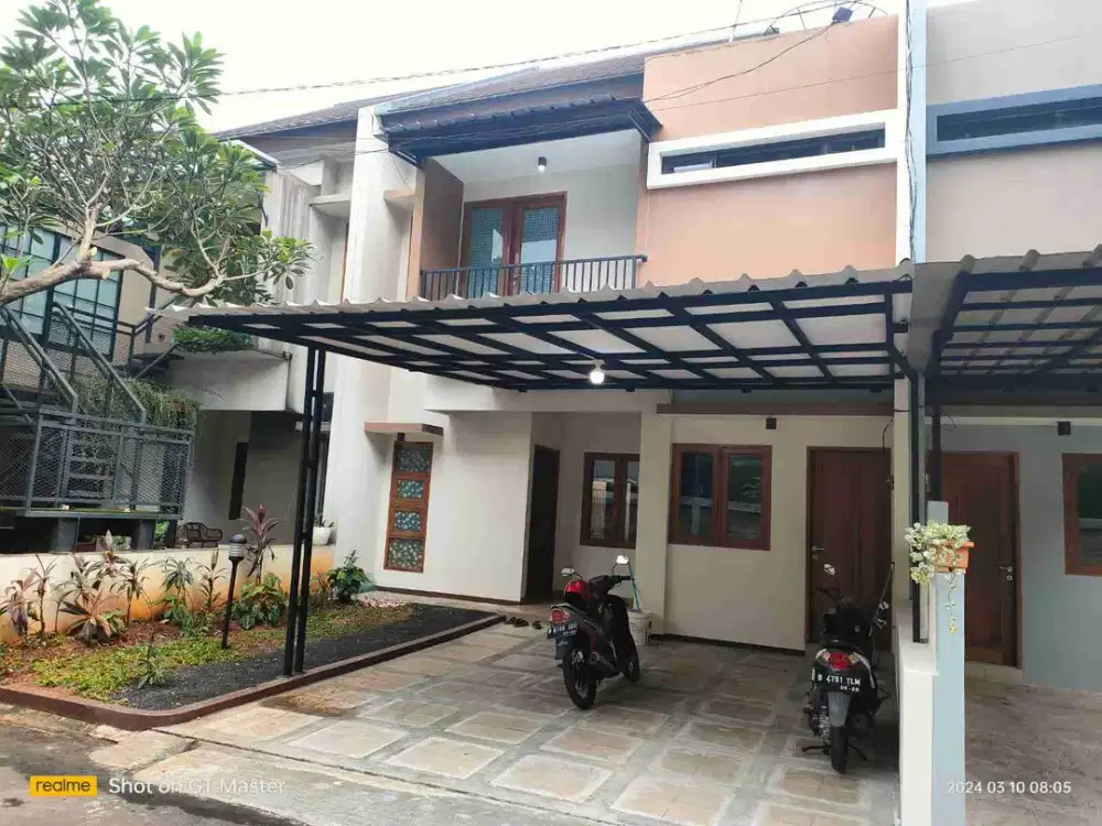 DISEWAKAN RUMAH BAGUS DLM CLUSTER AKSES JALAN 2 MBL BALEKAMBANG CONDET