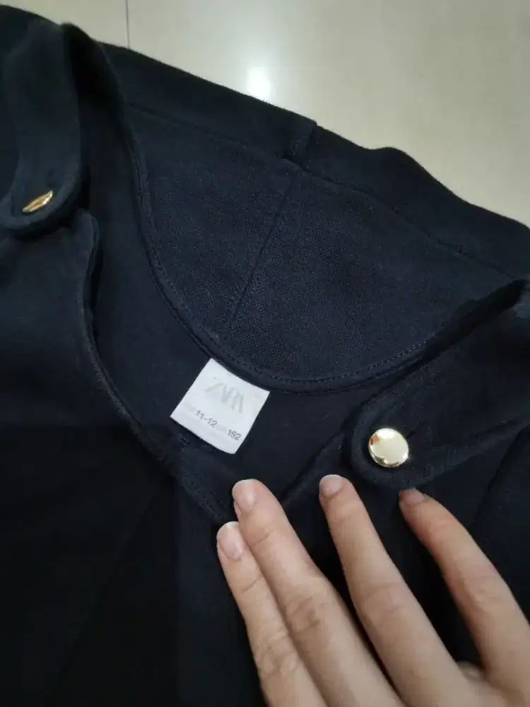 Dress hitam anak anak brand zara