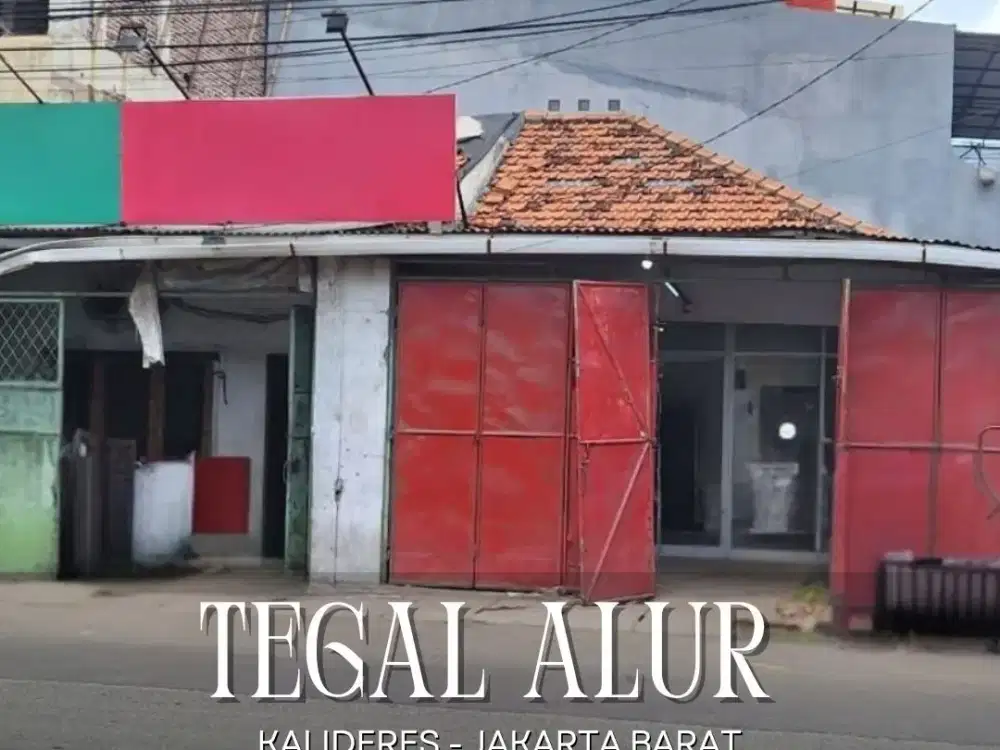 DIJUAL MURAH RUMAH HITUNG TANAH DI TEGAL ALUR KALIDERES JAKARTA BARAT