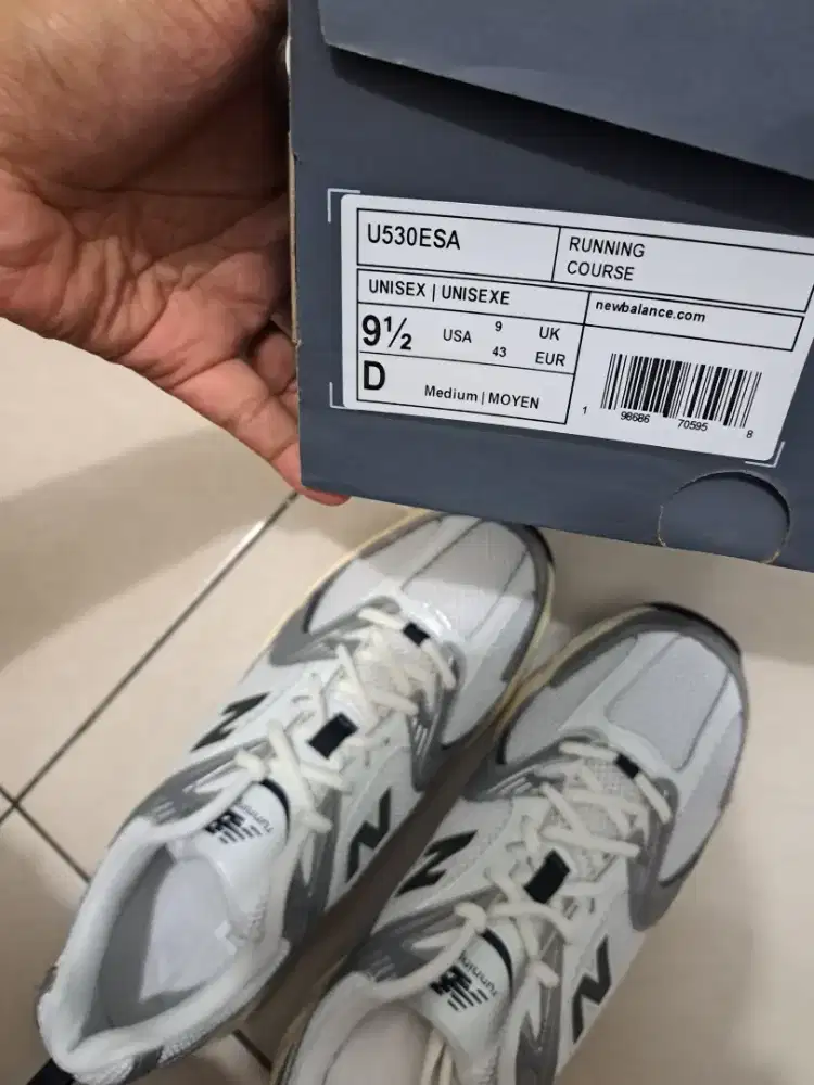 Sepatu Running New Balance 530 Silver (U530ESA)