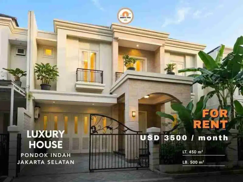 Rent Lux House Pondok Indah Jakarta Selatan
