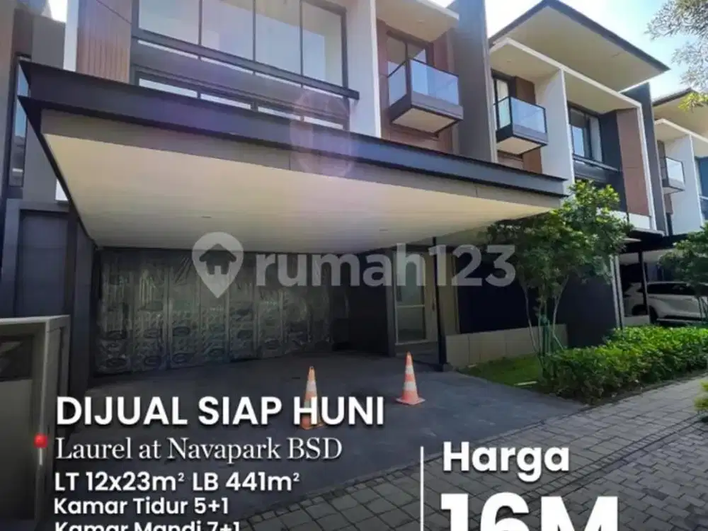 Dijual Rumah Sultan Navapark Bsd