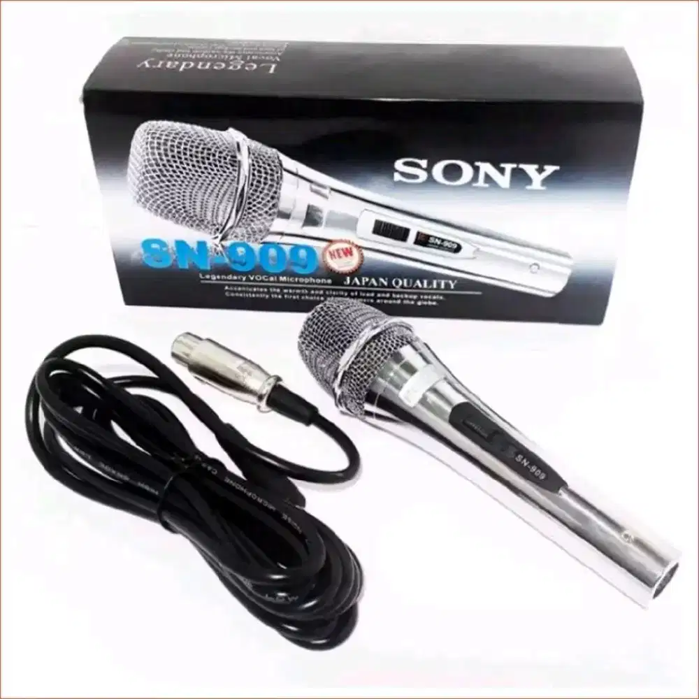 Microphone SONY SN-909 New   Professional DYNAMIC Microphone