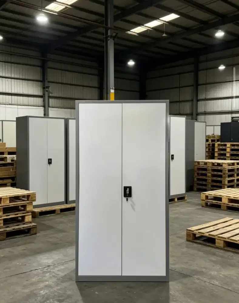 Lemari Arsip 2 Pintu Plat Besi