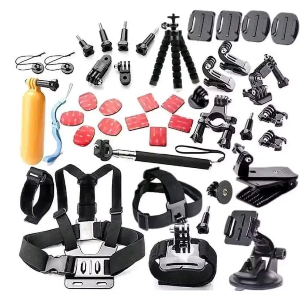 paket lengkap acc accesories Gopro action cam Xiaomi bcare kogan