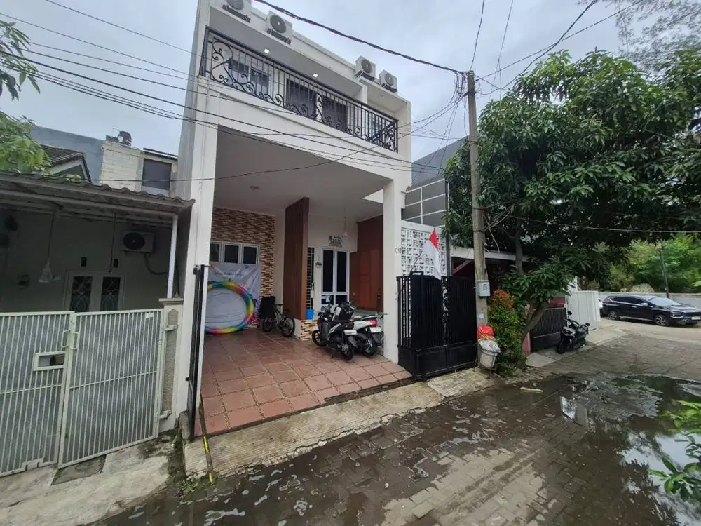 JUAL RUMAH CLUSTER MURAH DI TENGAH KOTA TANGERANG ( 2 LT-4 KAMAR)