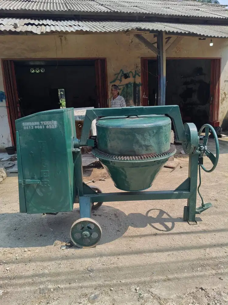 Jual Mesin Molen Cor Beton Tiger Kondisi Mulus