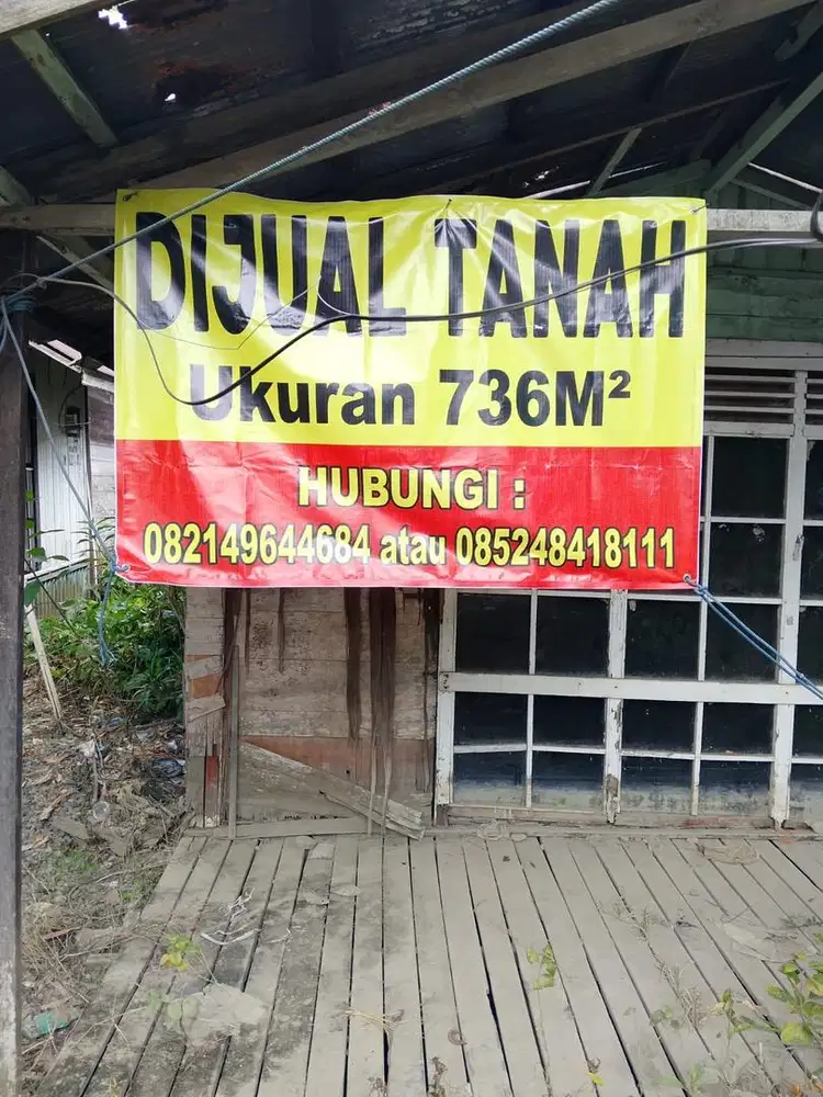 DI JUAL TANAH 736 M² - HARGA NEGO