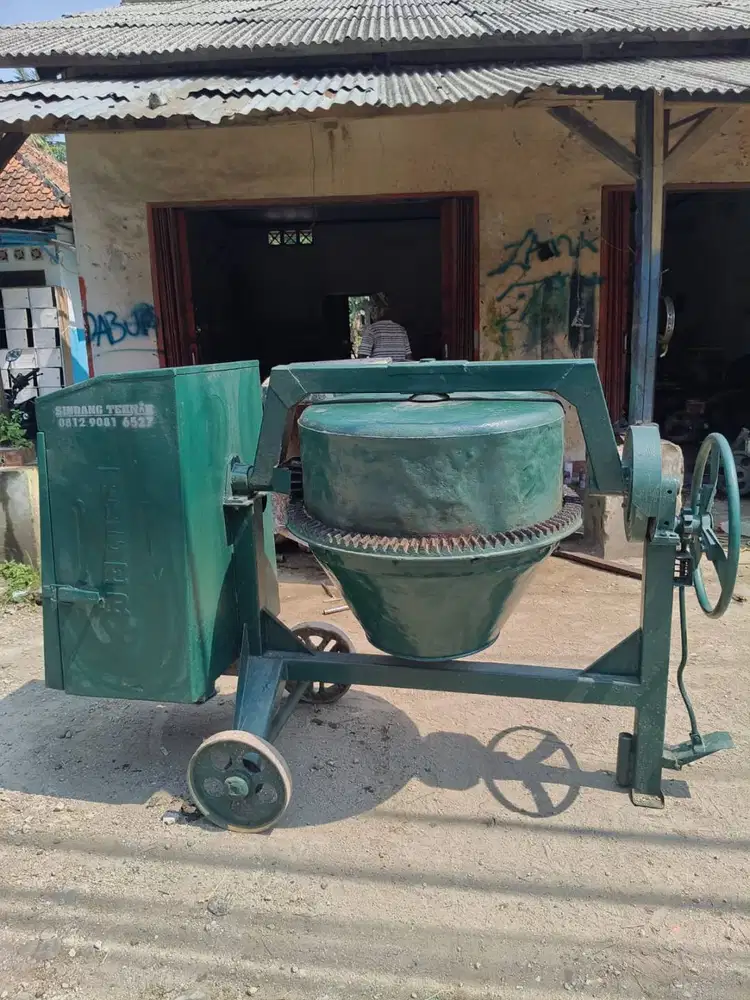 Jual Mesin Mixer Cor Beton Tiger Mulus Siap Kerja