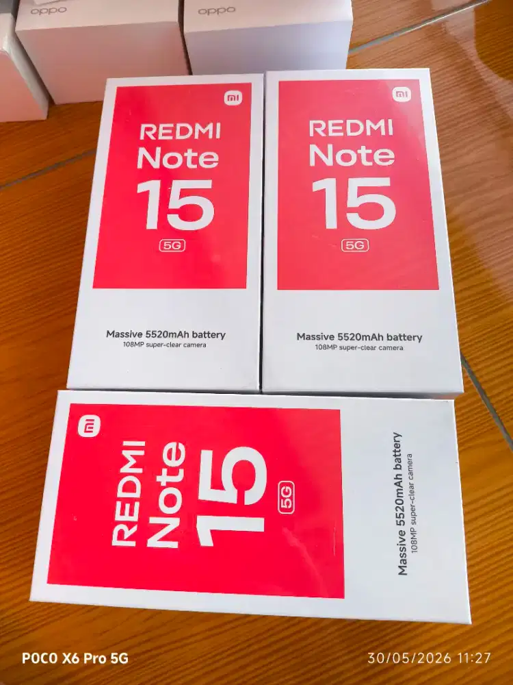 Redmi note 15 5G 8/255 baru dan segel murah