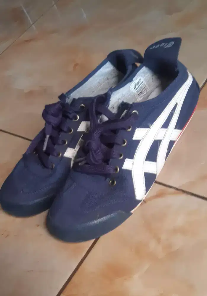 SEPATU ONITSUKA TIGER MEXICO 66 SLIP -ON_BLUE NAVY