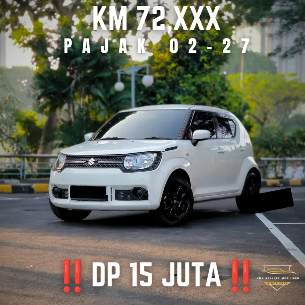 ‼️DP 15 JUTA‼️
SUZUKI IGNIS GL 1.2 MANUAL M/T TH 2019