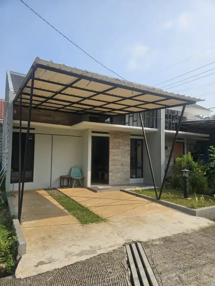 Cicilan 3 jutaan rumah 1 lantai mewah