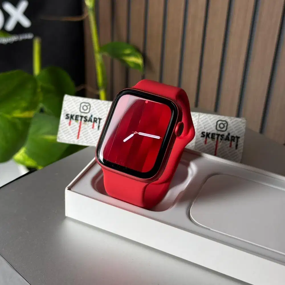Apple Watch Series 6 44mm Red Edition iwatch Battery Health 100%