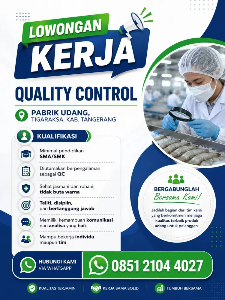 Lowongan Quality Control