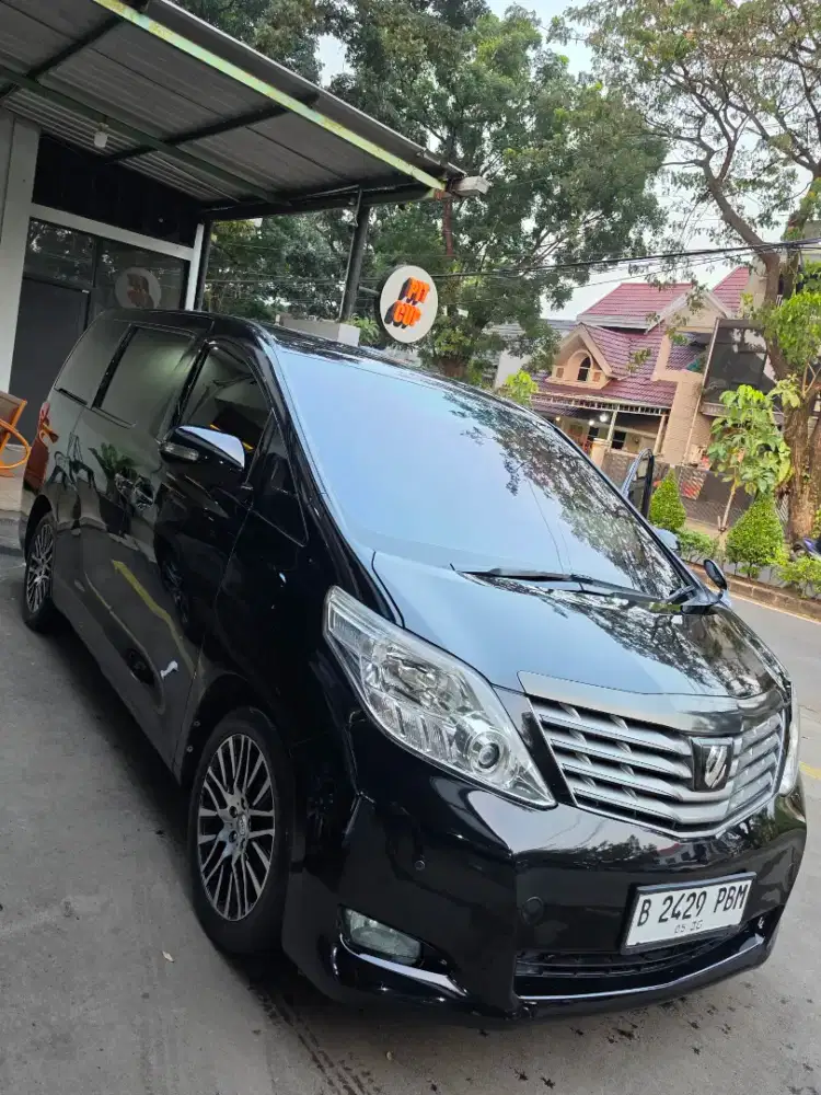 Toyota Alphard Pajak Hidup Black