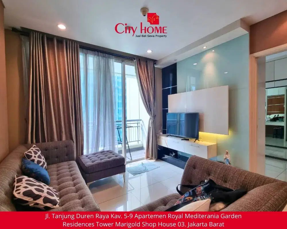 Dijual Apartemen 3+1 Kamar Furnished di Podomoro City