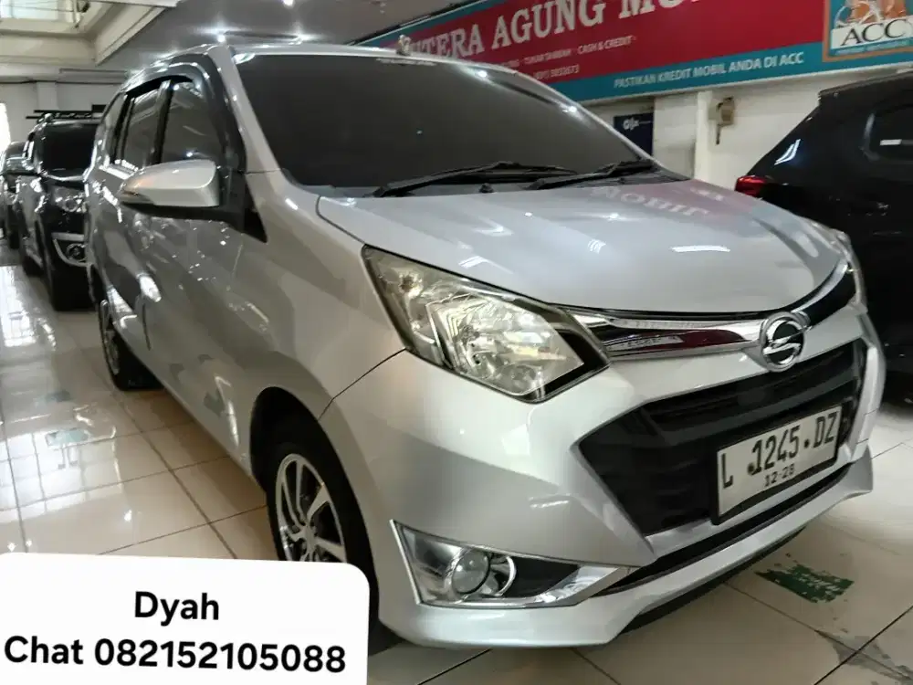 Sigra R Automatic 2018 Silver Ok