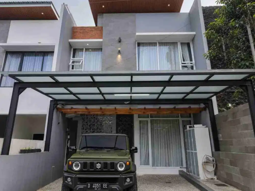 rumah 3lantai minimalis lokasi strategis di cigadung dago pahlawan bandung
