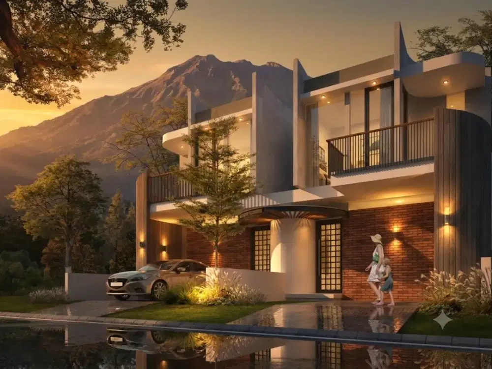 INVESTASI VILLA 2 LANTAI SIAP HUNI DAN PROSPEK UNTUK SEWA VILLA KOTA BATU