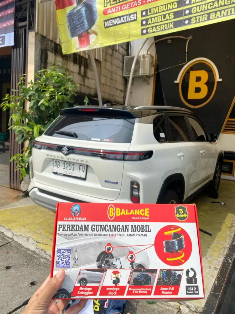 ANTI GRUDUK Mobil di Jalan Berlubang pakai BALANCE Damper GARANSI 9Thn