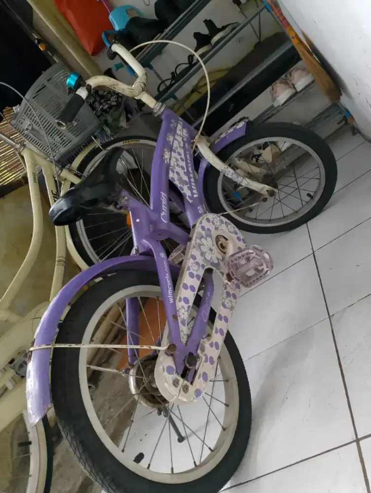 Sepeda anak perempuan usia 5 sampai 7tahun