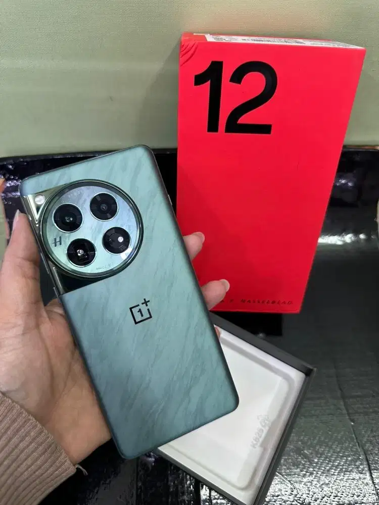 Second One Plus 12 5G 16/512GB Green Ex Garansi Resmi Mulusss